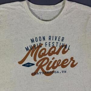 Moon River Music Festival 2019 Chattanooga Tennessee Shirt Size Large Isbell EUC
